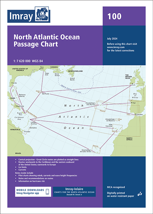 North Atlantic Ocean Passage Chart