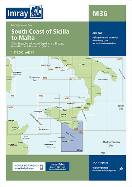 South Coast of Sicilia to Malta