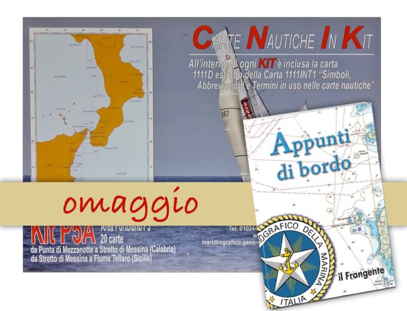 Tirreno Meridionale e Ionio - Da Punta di Mezzanotte a Stretto di Messina (Calabria) da Stretto di Messina a Fiume Tellaro (Sicilia)