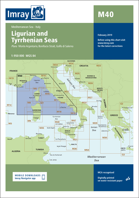 Ligurian and Tyrrhenian Seas