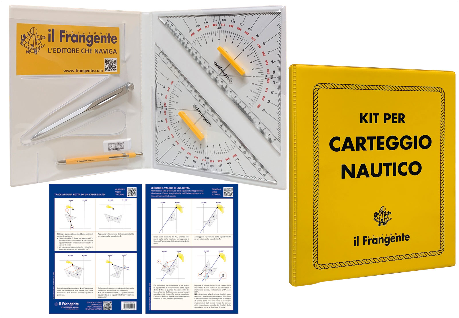 Corredo carteggio nautico professionale