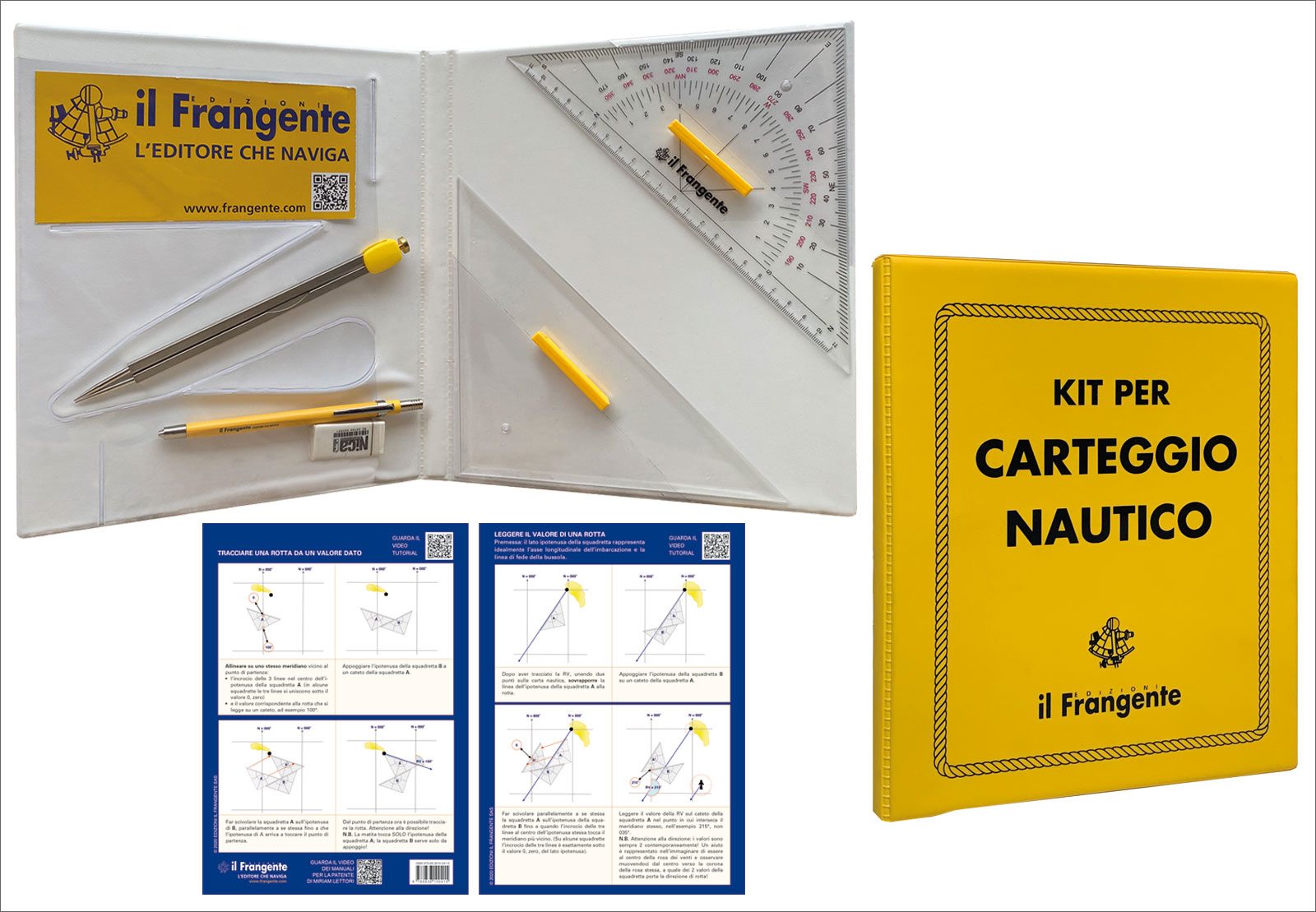 Corredo carteggio nautico scuola
